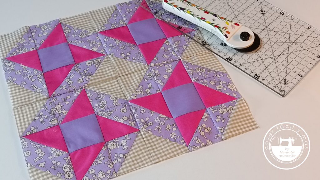 patchwork estrella amistad menudo numerito coser costura